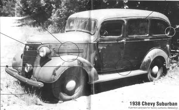 1938 chevy Suburban: A perfect canidate for factory authentic restoration